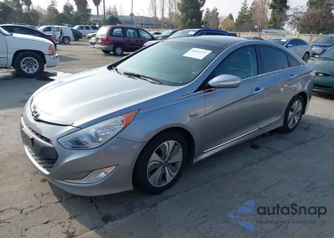 2015 Hyundai Sonata Hybrid Limited из США, поврежденный, VIN KMHEC4A40FA126086